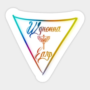 Wynonna Earp Rainbow Shield Sticker